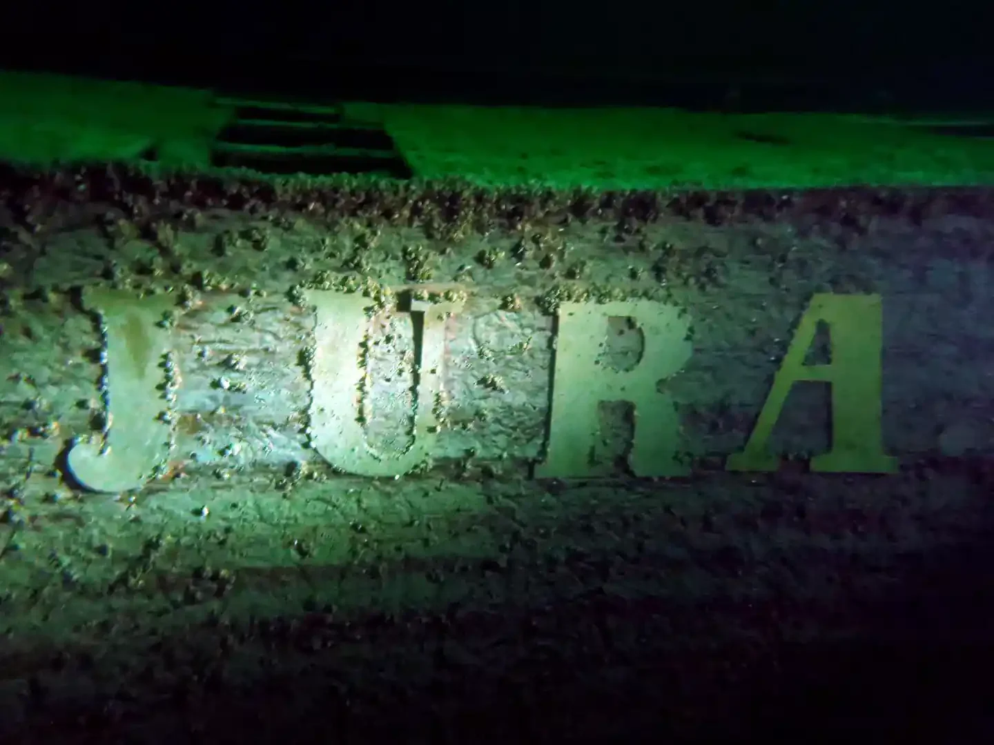 Deep sea wreck diving