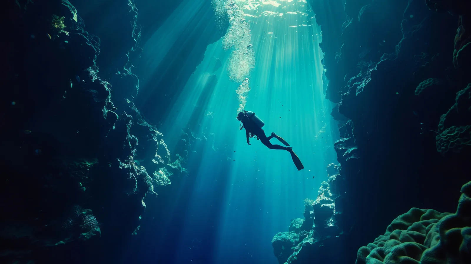Early diving days